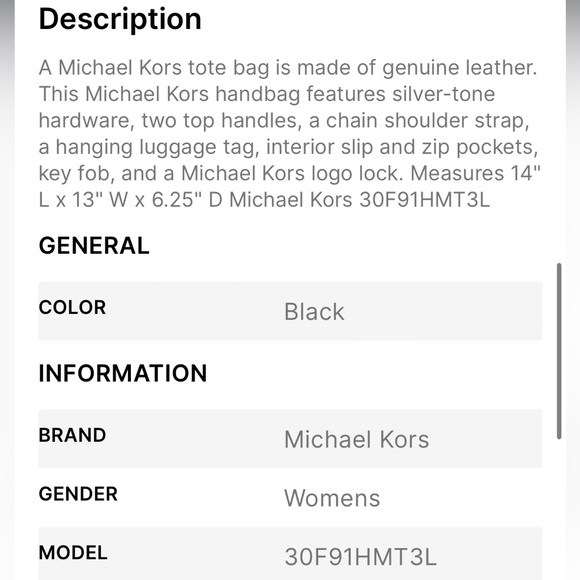 Michael Kors Purse - Picture 8 of 12